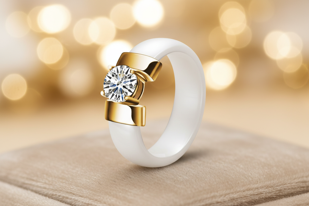 Zova Ceramic Ring styled product photo