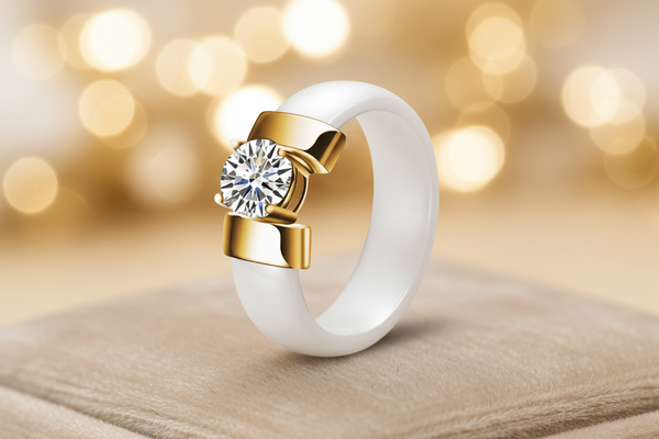 Zova Ceramic Ring styled product photo